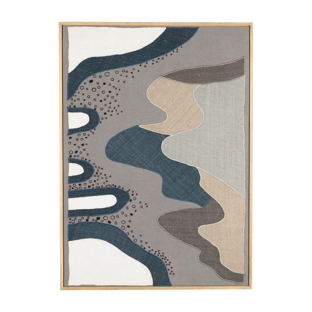 Obraz s rámom 75x104 cm Coastal – Zuiver