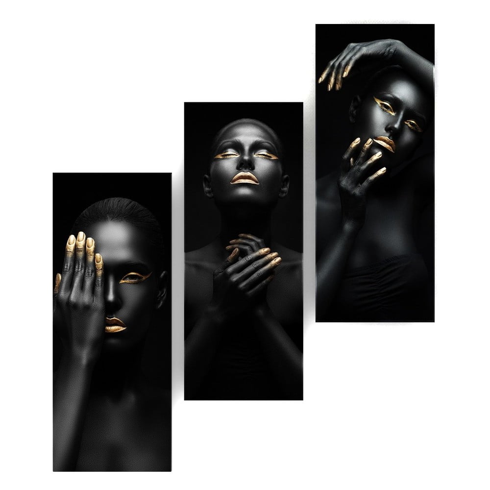 Obrazy v súprave 3 ks 20x50 cm – Wallity