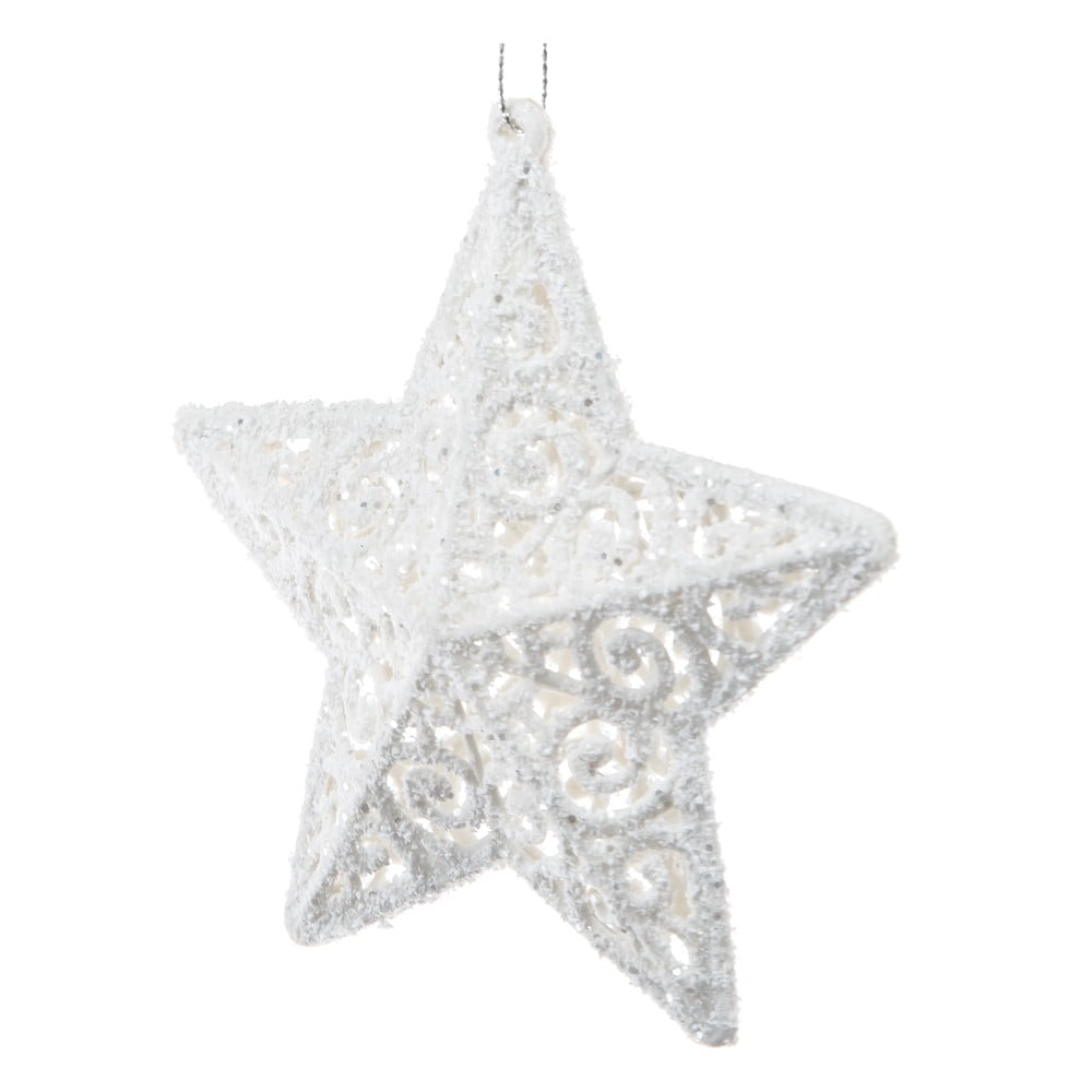 Plastová vianočná ozdoba 11,5 cm Star – Dakls