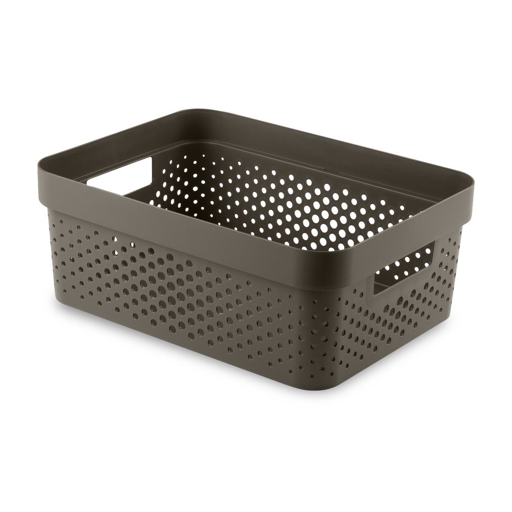 Plastový košík 36x27x14 cm Infinity Dots – Curver