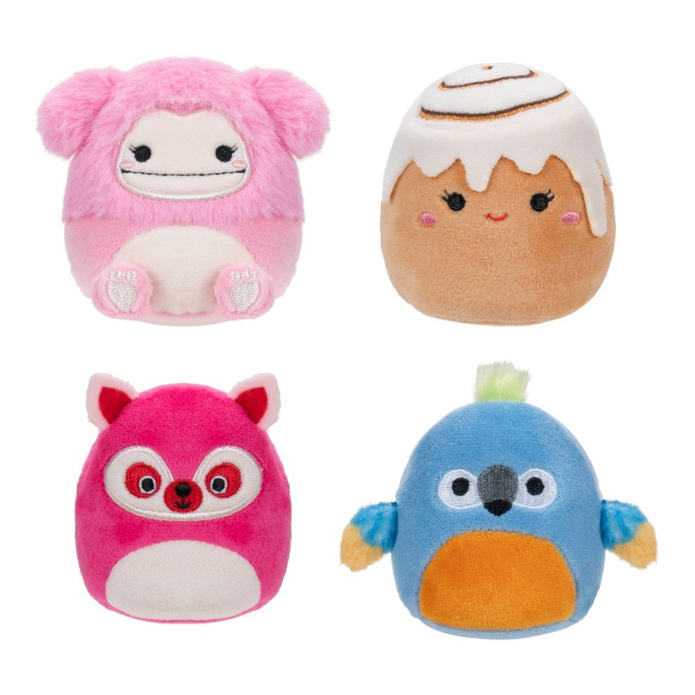 Plyšové hračky v súprave 4 ks Micromallows 4Pack – SQUISHMALLOWS