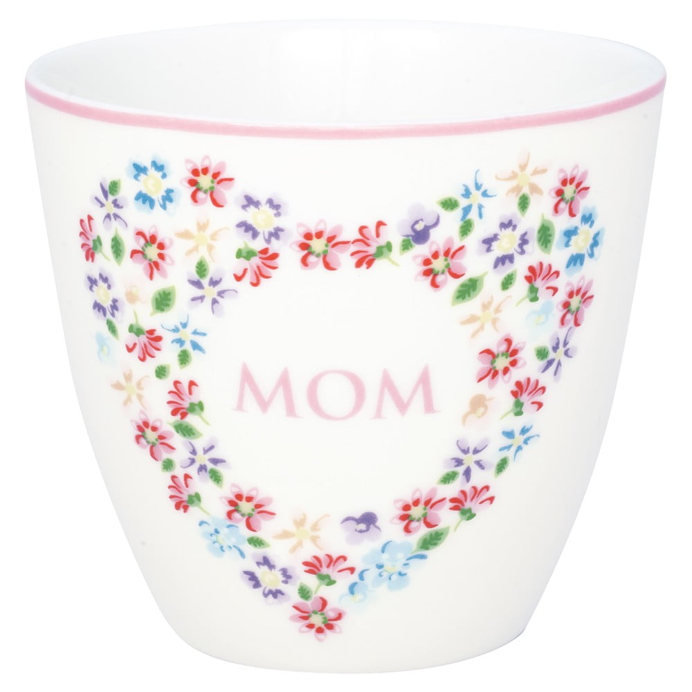 Porcelánová šálka Green Gate Columbine Mom, 300 ml