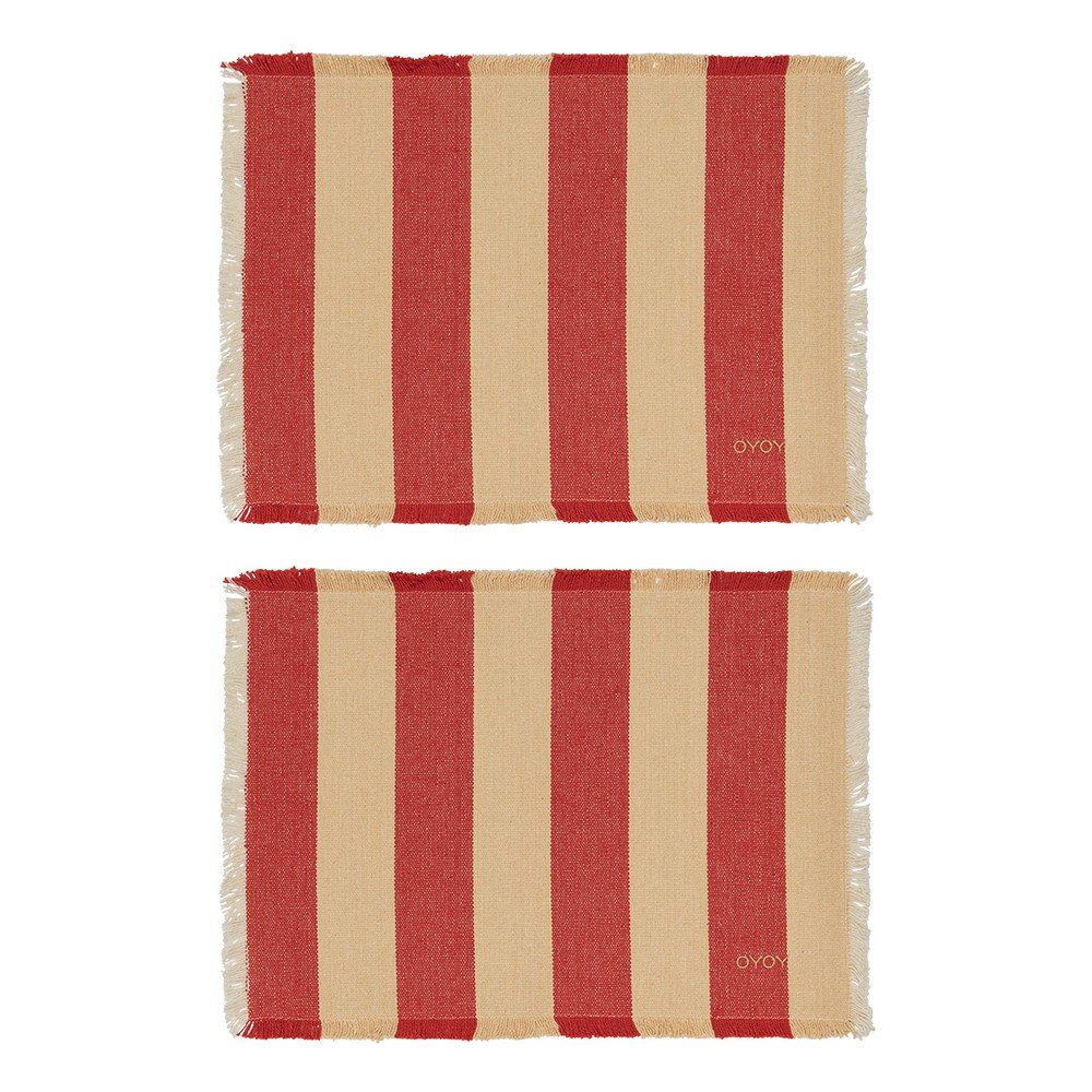 Prestieranie 2 ks z bio bavlny 36x48 cm Toppu – OYOY Living Design
