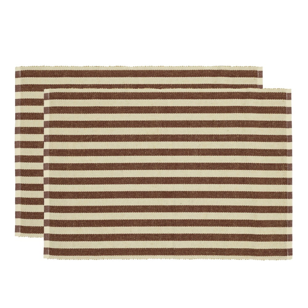 Prestieranie v súprave 2 ks s prímesou juty 33x48 cm Statement Stripe – Södahl