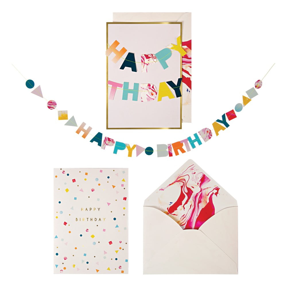 Prianie Marble Birthday – Meri Meri