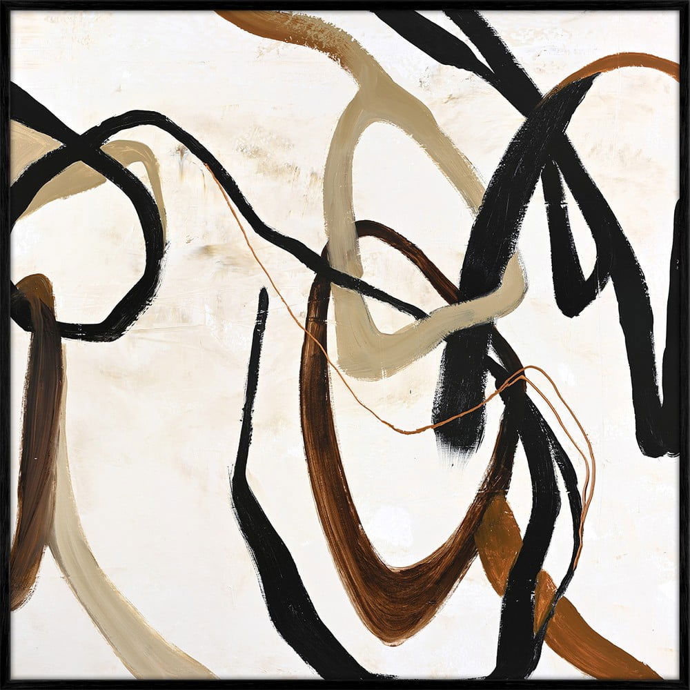Ručne maľovaný obraz 100x100 cm Once Again – Malerifabrikken