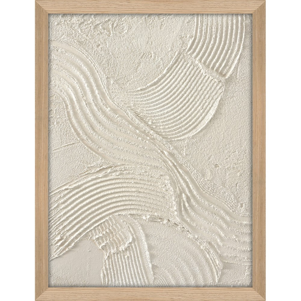 Ručne maľovaný obraz 32,5x42,5 cm Sand shadows – Malerifabrikken