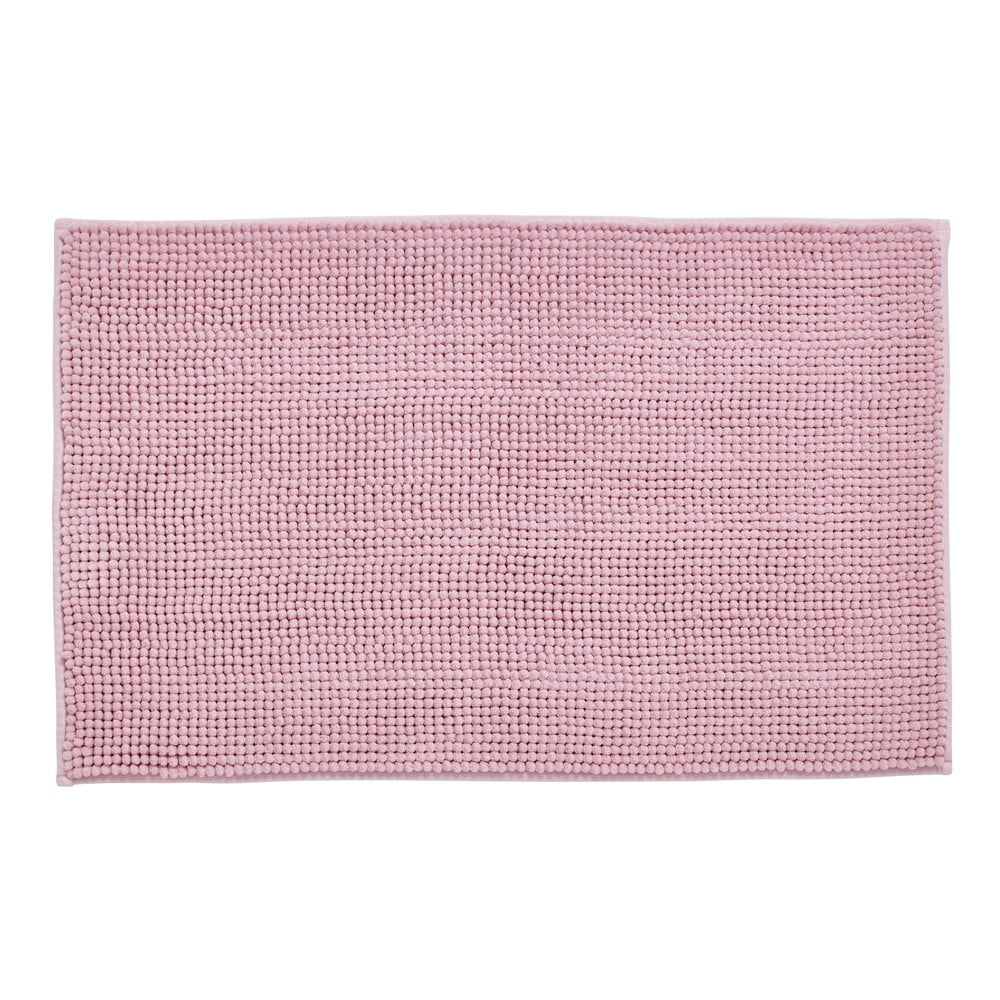Ružová kúpeľňová predložka 80x50 cm Bobble - Catherine Lansfield