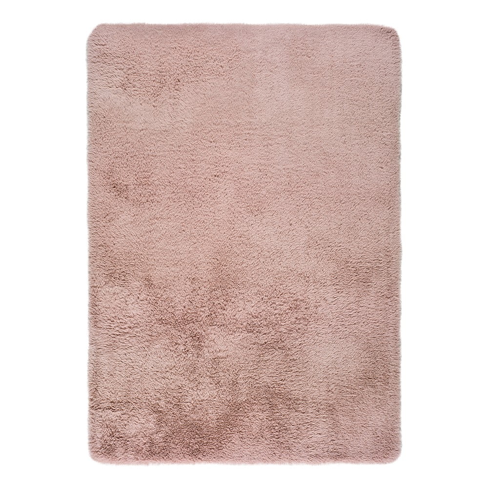 Ružový koberec Universal Alpaca Liso, 60 x 100 cm