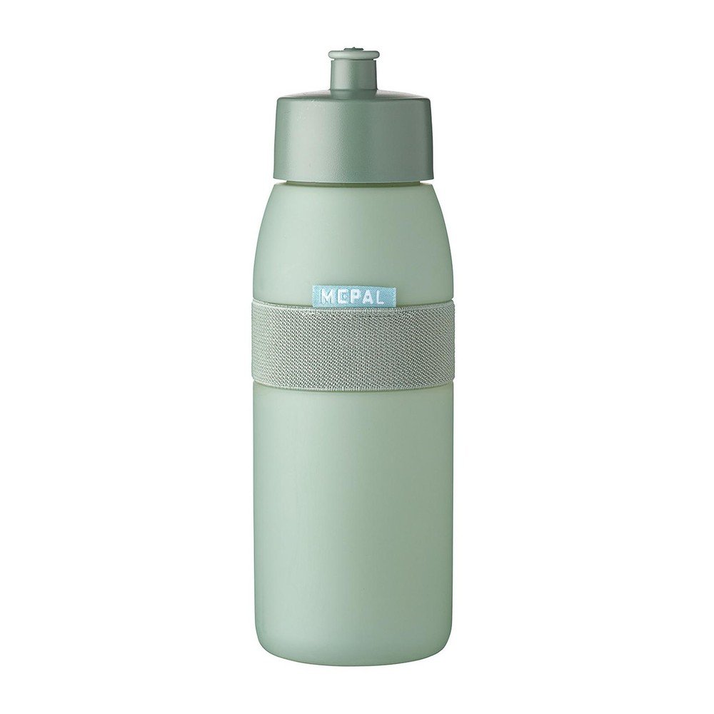 Šalviová zelená plastová fľaša 500 ml Ellipse – Mepal