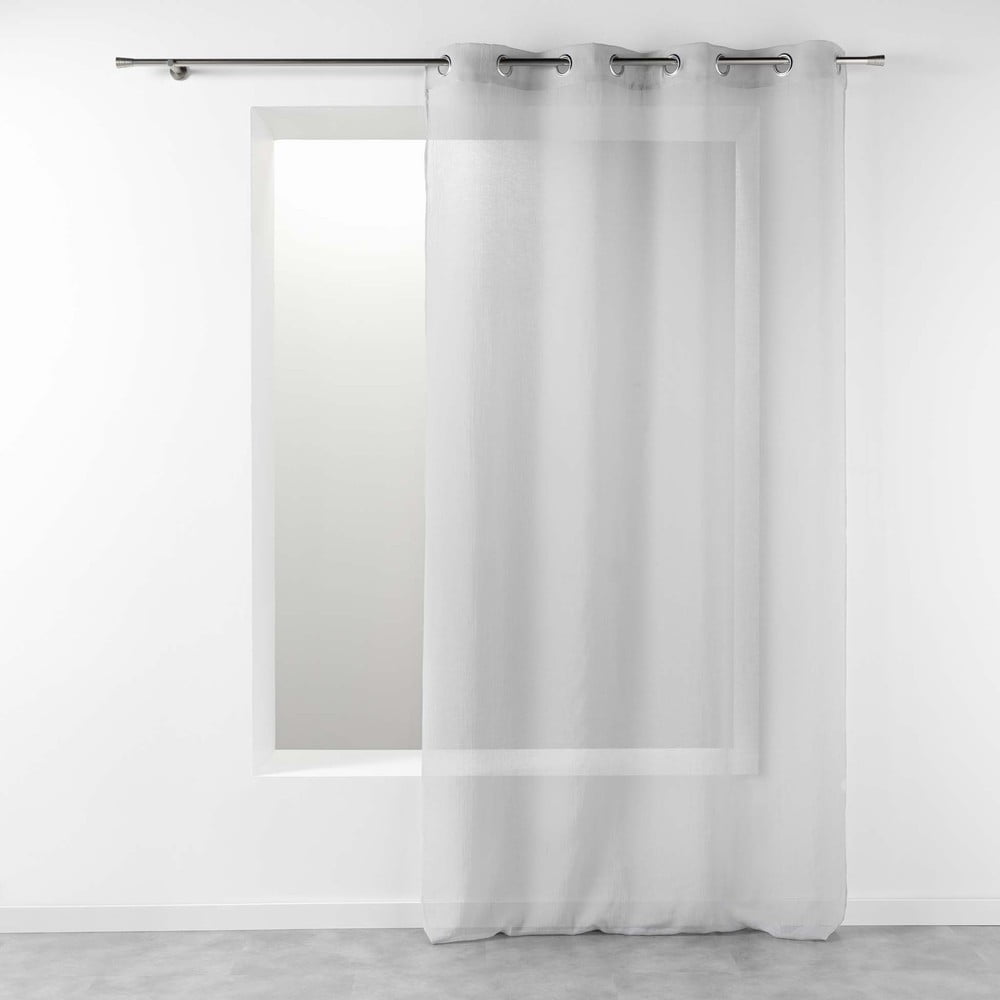 Sivá záclona 140x280 cm Telma – douceur d'intérieur