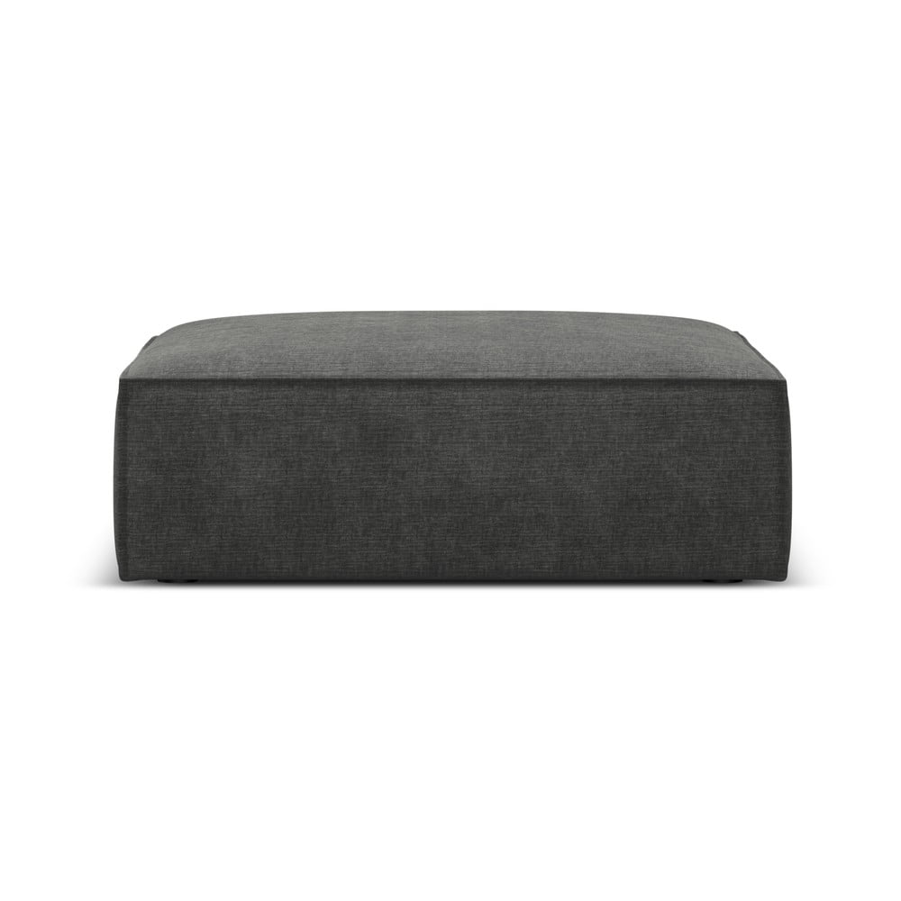 Sivá ženilková podnožka Vanda – Mazzini Sofas