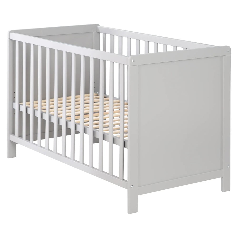 Sivá/taupe postieľka 60x120 cm Hamburg – Roba
