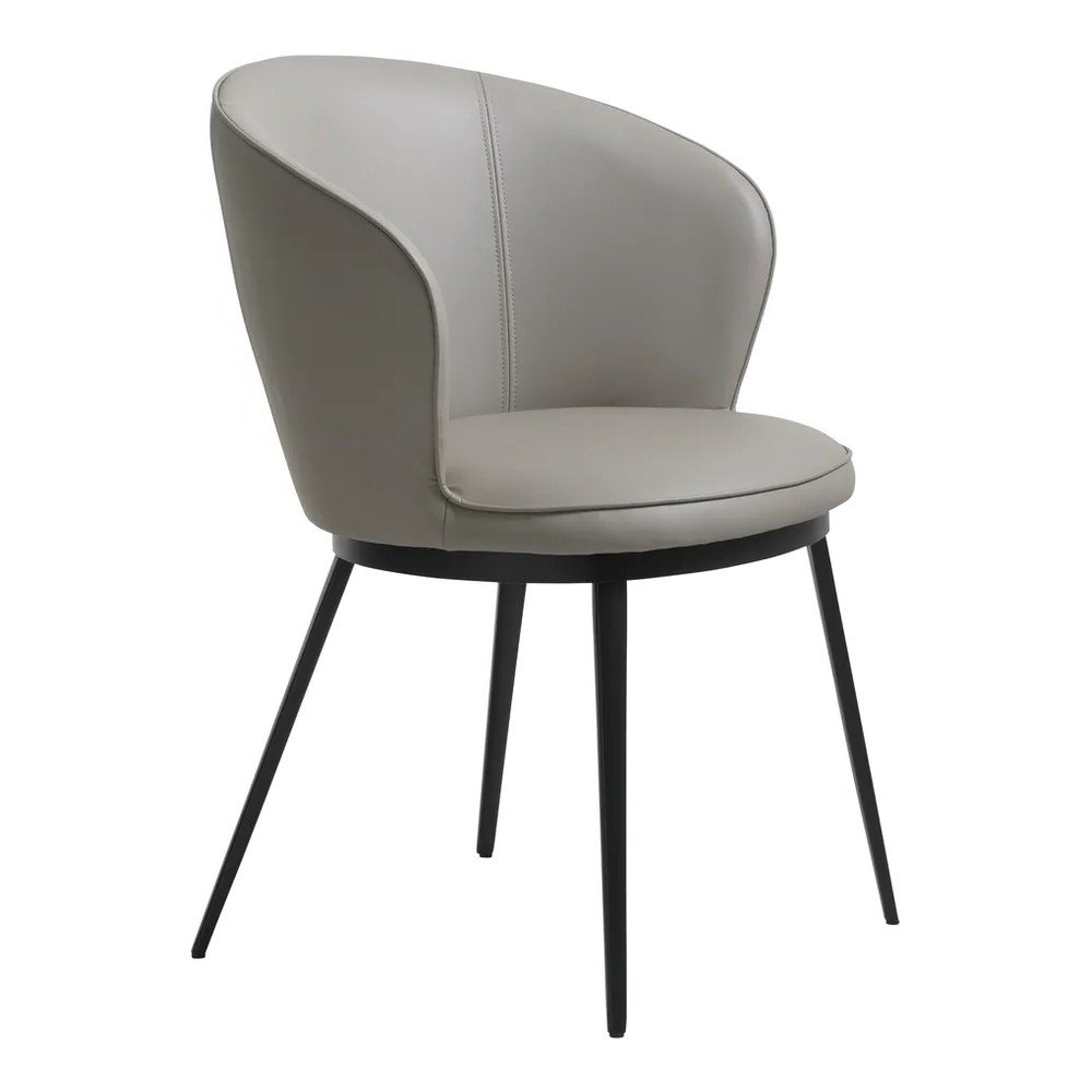 Sivé kreslo Unique Furniture Gain