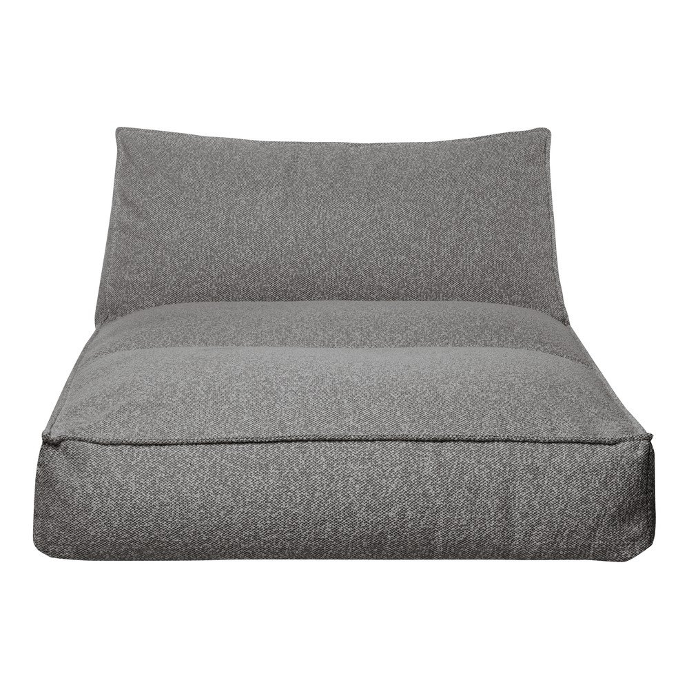 Sivé polstrované záhradné ležadlo Stay – Blomus