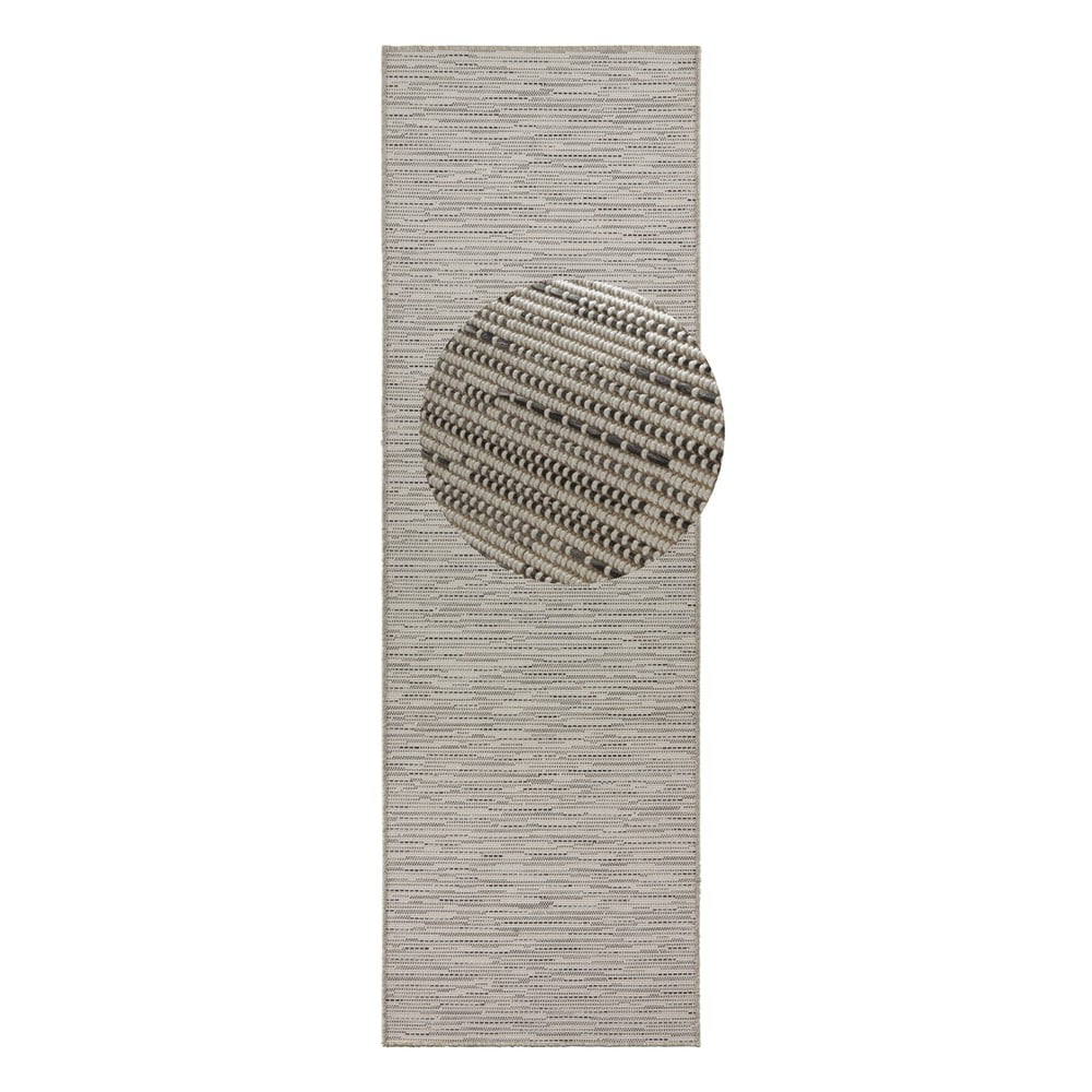 Sivý behúň BT Carpet Nature, 80 x 250 cm