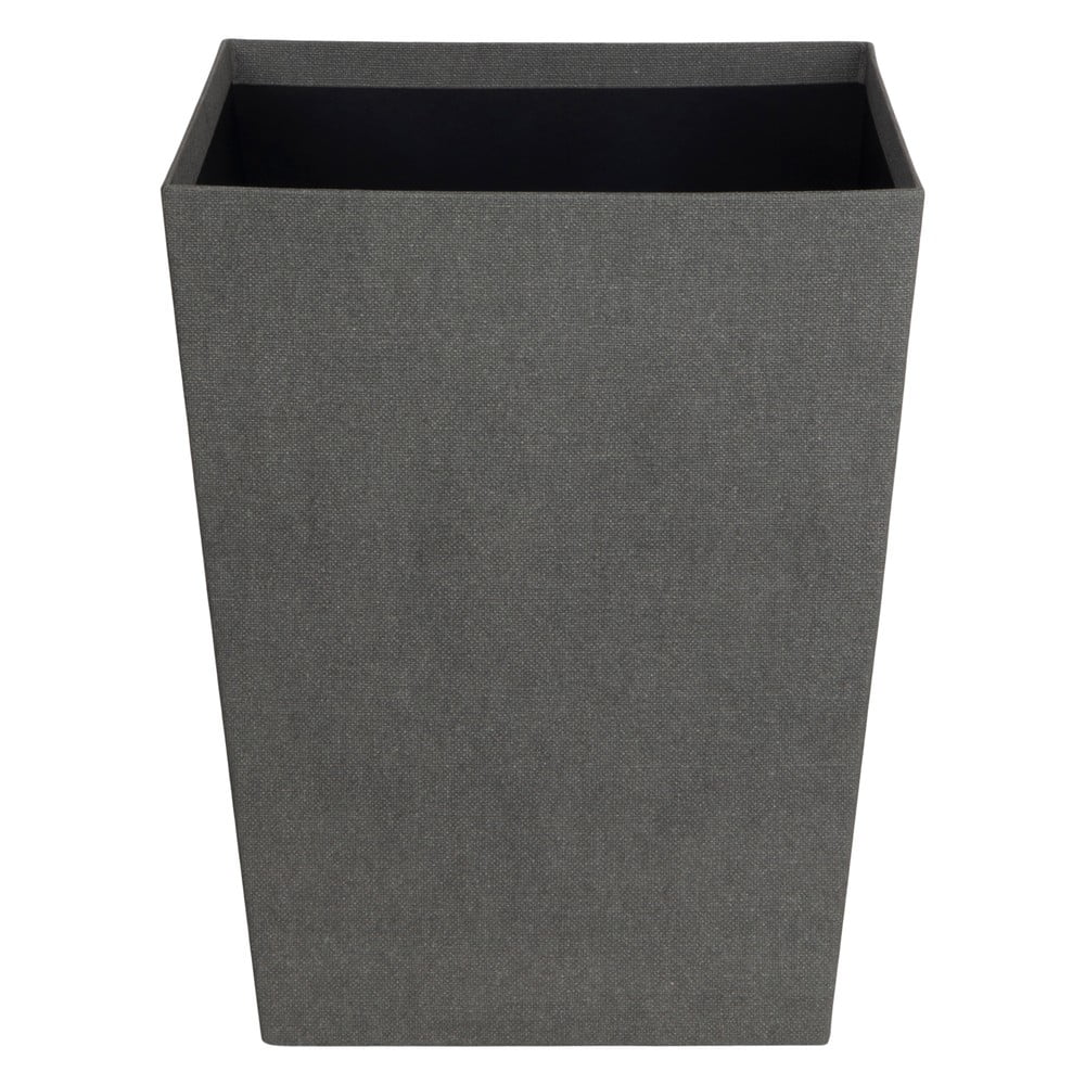 Sivý kancelársky odpadkový kôš Sofia Canvas Paper Laminate – Bigso