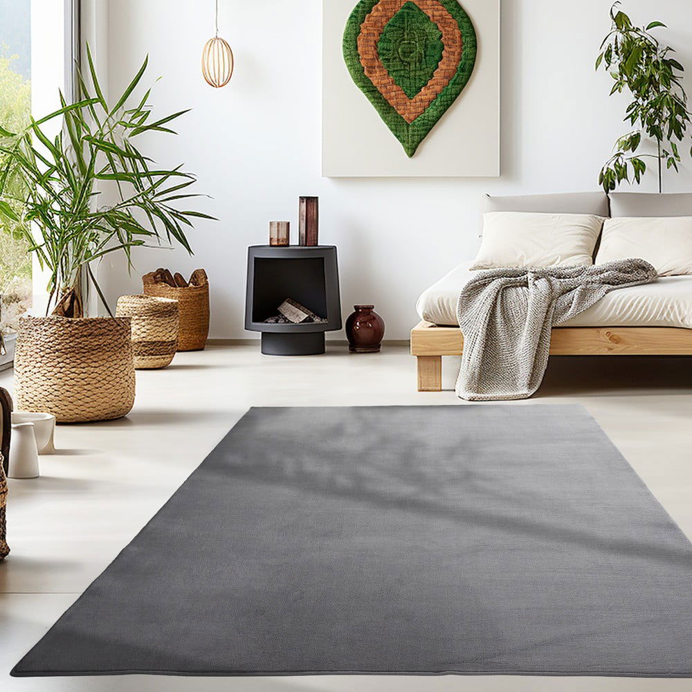 Sivý prateľný koberec 80x150 cm Sky – Ayyildiz Carpets