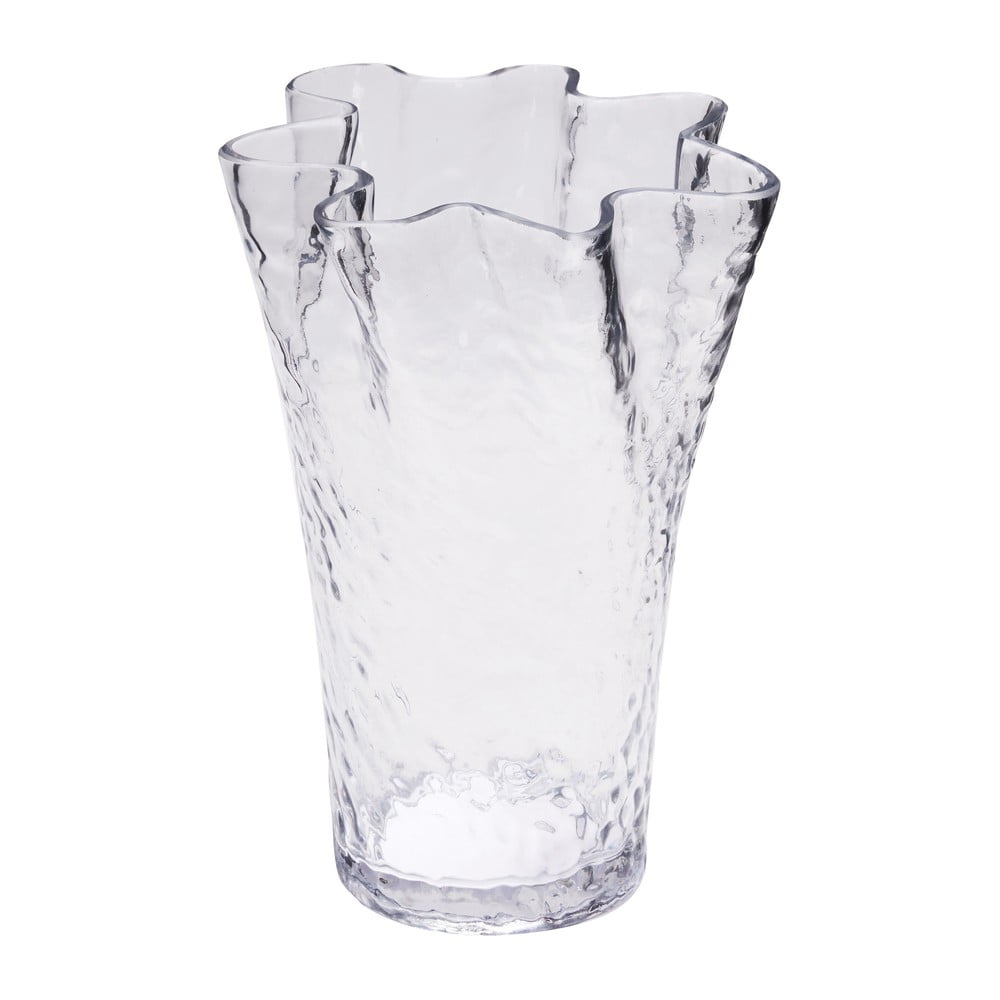 Sklenená váza (výška 30 cm) Ruffle – Hübsch