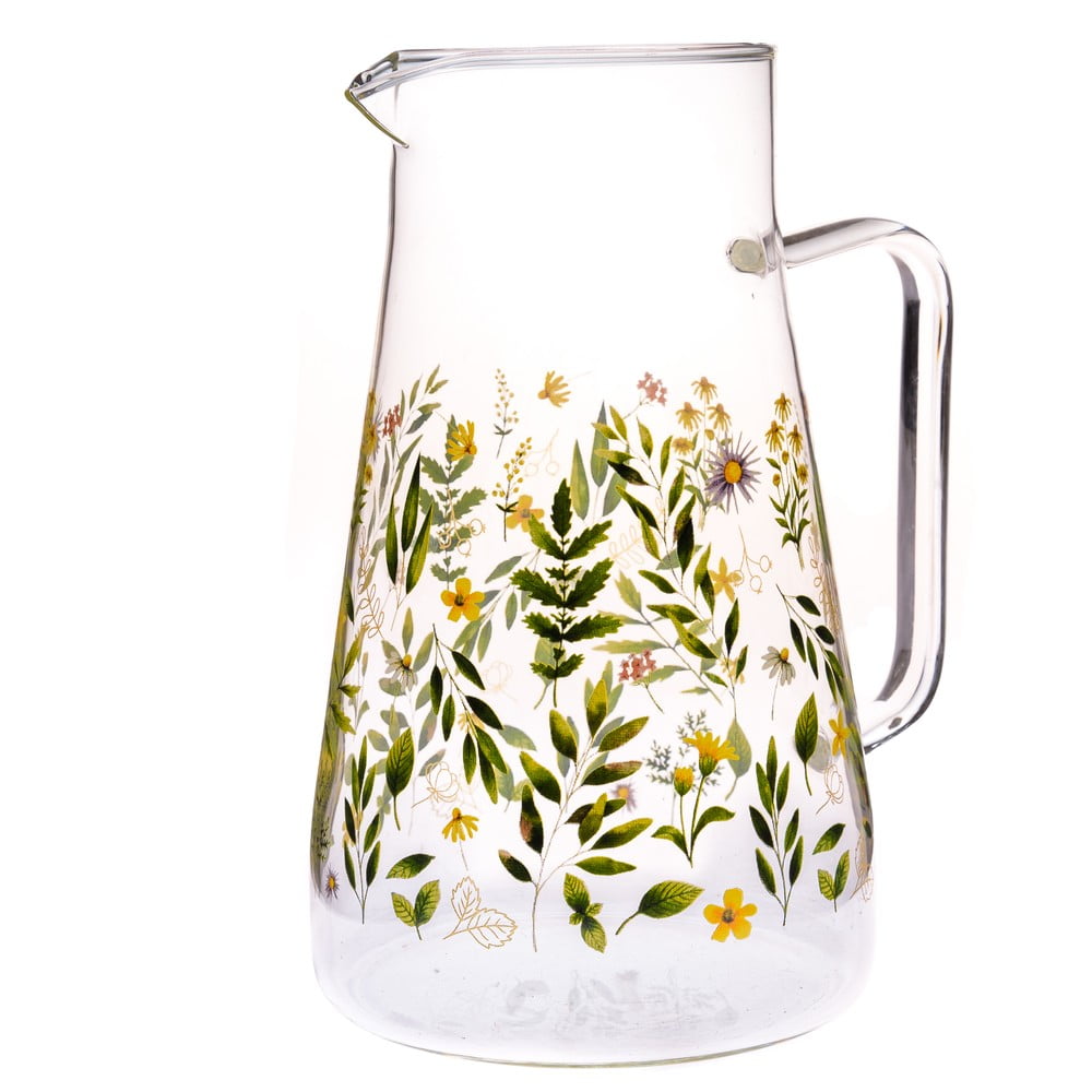 Sklenený džbán Wildflowers – Dakls