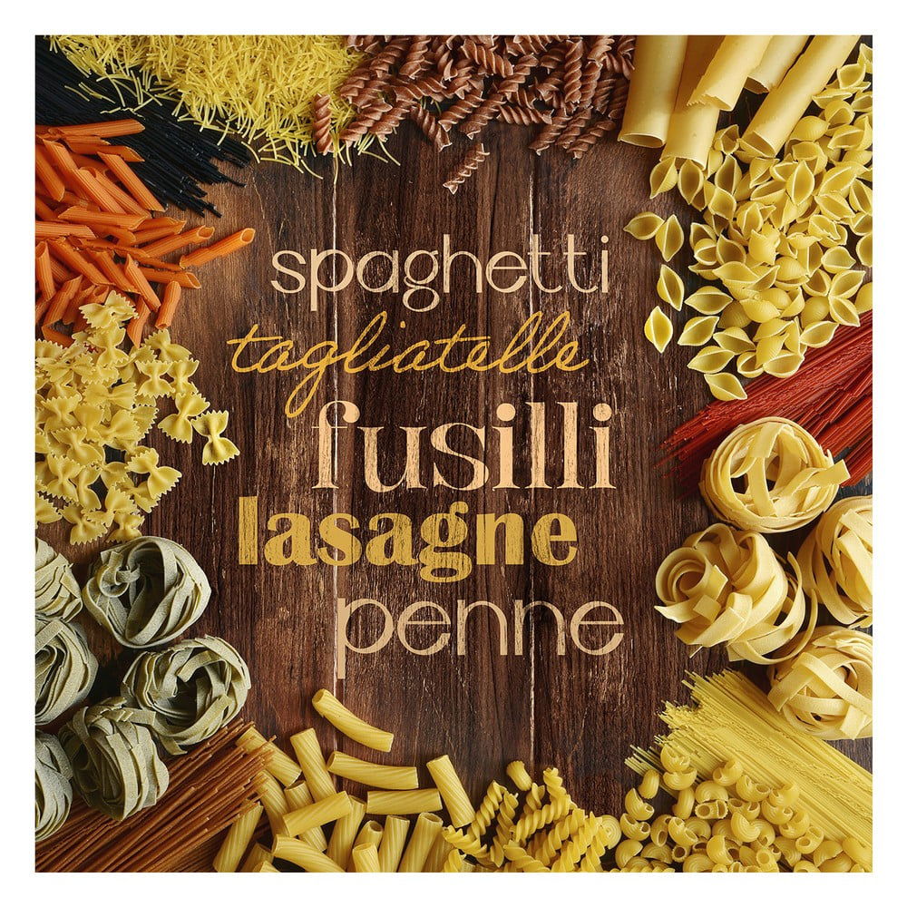 Sklenený obraz 30x30 cm Pasta – Styler