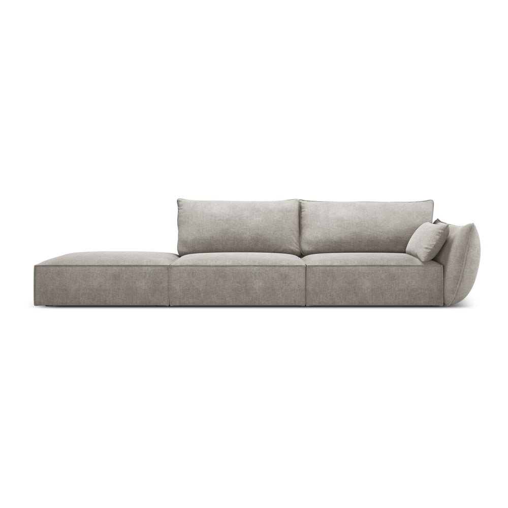 Svetlosivá leňoška (pravý roh) Vanda – Mazzini Sofas