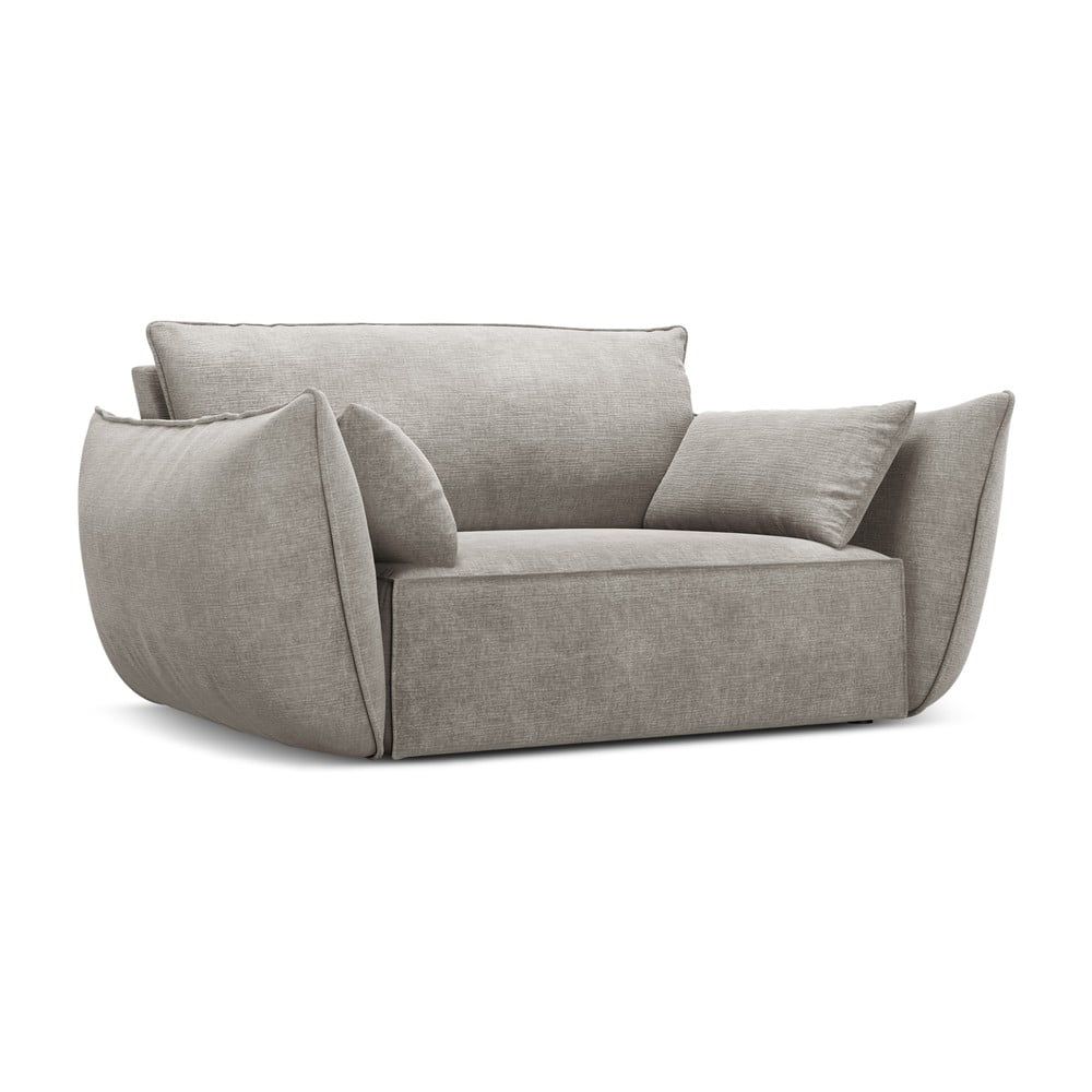 Svetlosivé kreslo Vanda - Mazzini Sofas