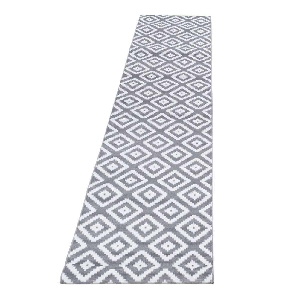 Svetlosivý behúň 80x300 cm Plus – Ayyildiz Carpets