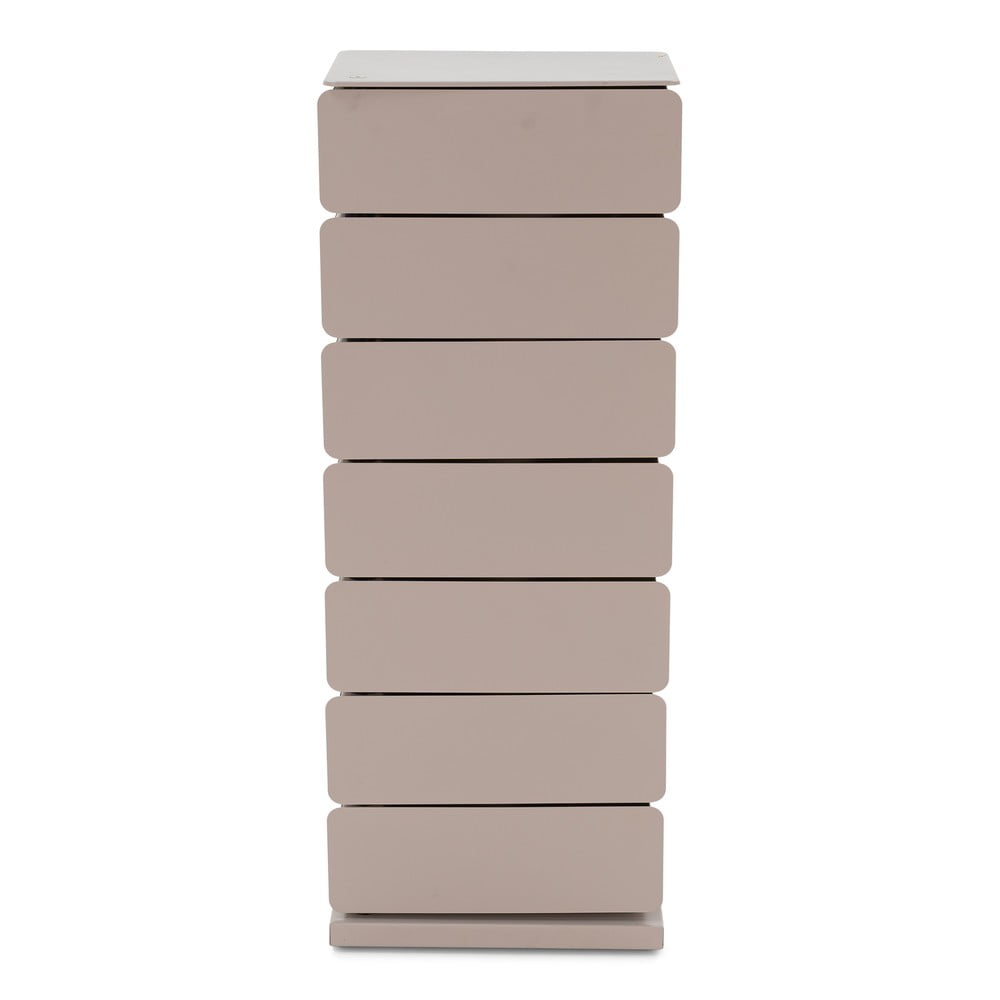 Taupe kovová komoda 37x99x26 cm Joey – Spinder Design
