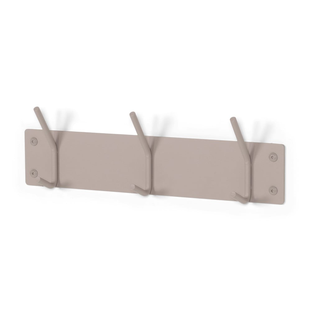 Taupe kovový nástenný vešiak 40 cm Fusion – Spinder Design