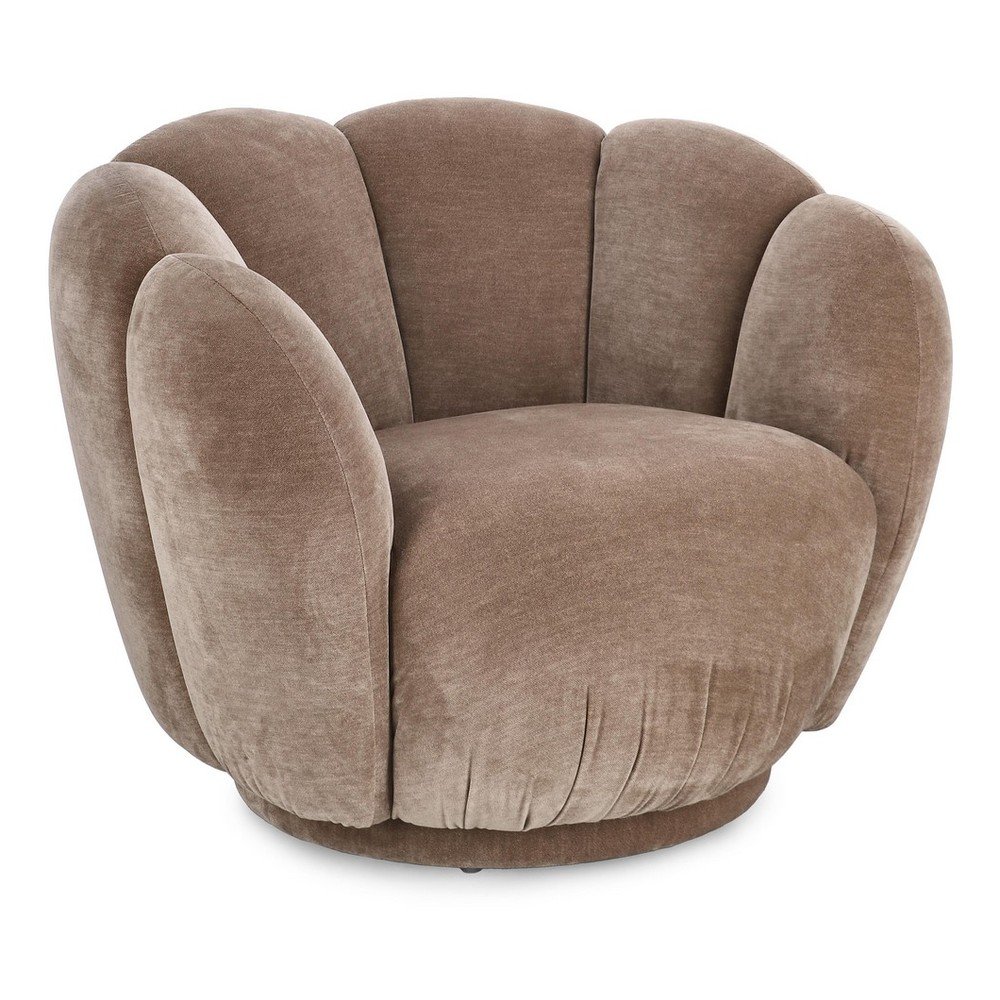 Taupe kreslo Tulip – Bizzotto