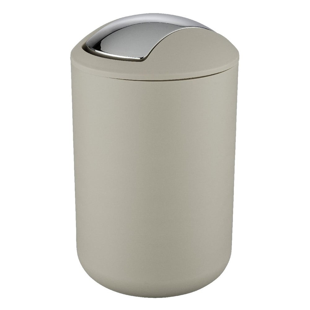 Taupe plastový odpadkový kôš 6,5 l Brasil – Wenko