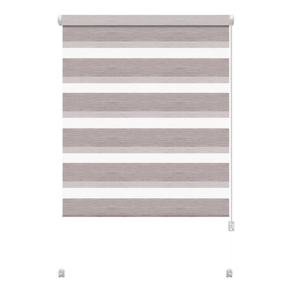 Taupe roleta deň a noc 80x150 cm Zebra Silvalin – Gardinia