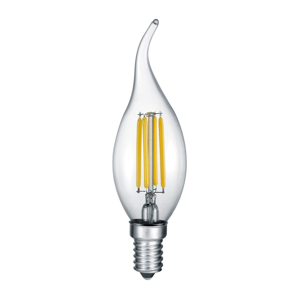 Teplá biela žiarovka E14, 4 W Windstorkerze – Trio