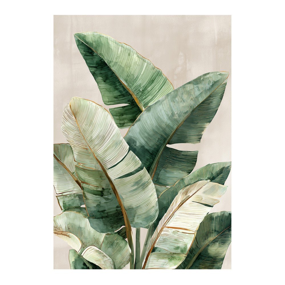 Tlačený obraz na plátne 70x100 cm Foliage – Styler