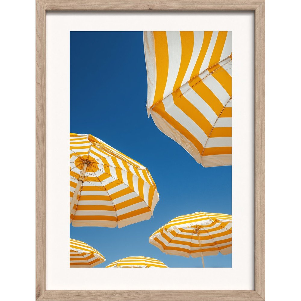 Tlačený obraz s rámom 30x40 cm Umbrellas – Styler