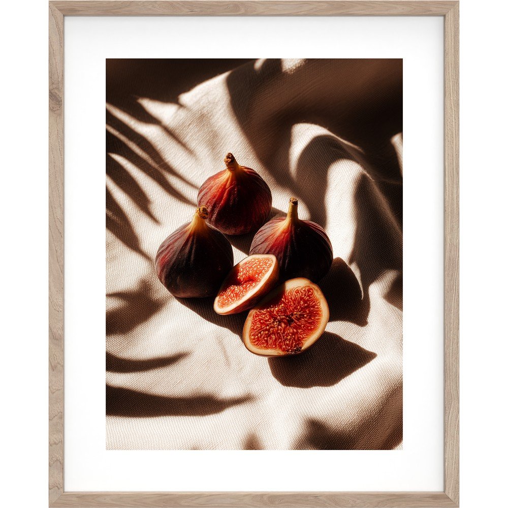 Tlačený obraz s rámom 40x50 cm Ripe Figs – Styler