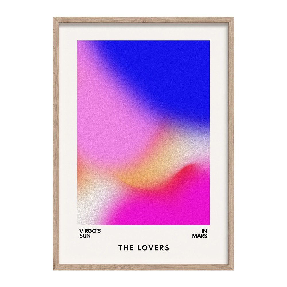 Tlačený obraz s rámom 50x70 cm Love Flow – Styler