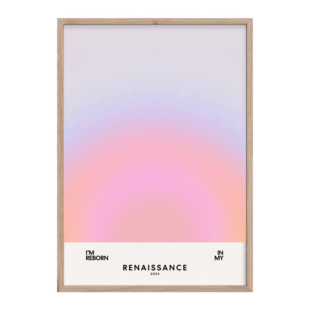 Tlačený obraz s rámom 50x70 cm Soft Nuances – Styler