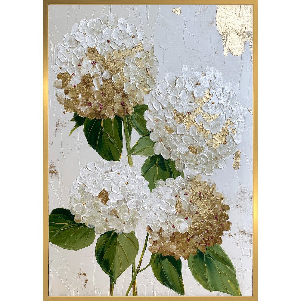 Tlačený obraz s rámom 60x90 cm Hydrangea – Styler