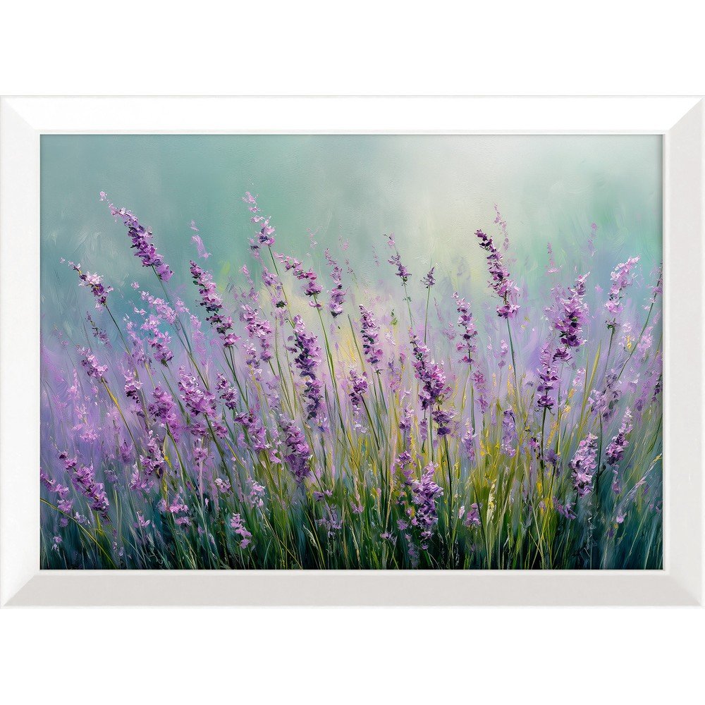 Tlačený obraz s rámom 75x56 cm Lavender – Styler