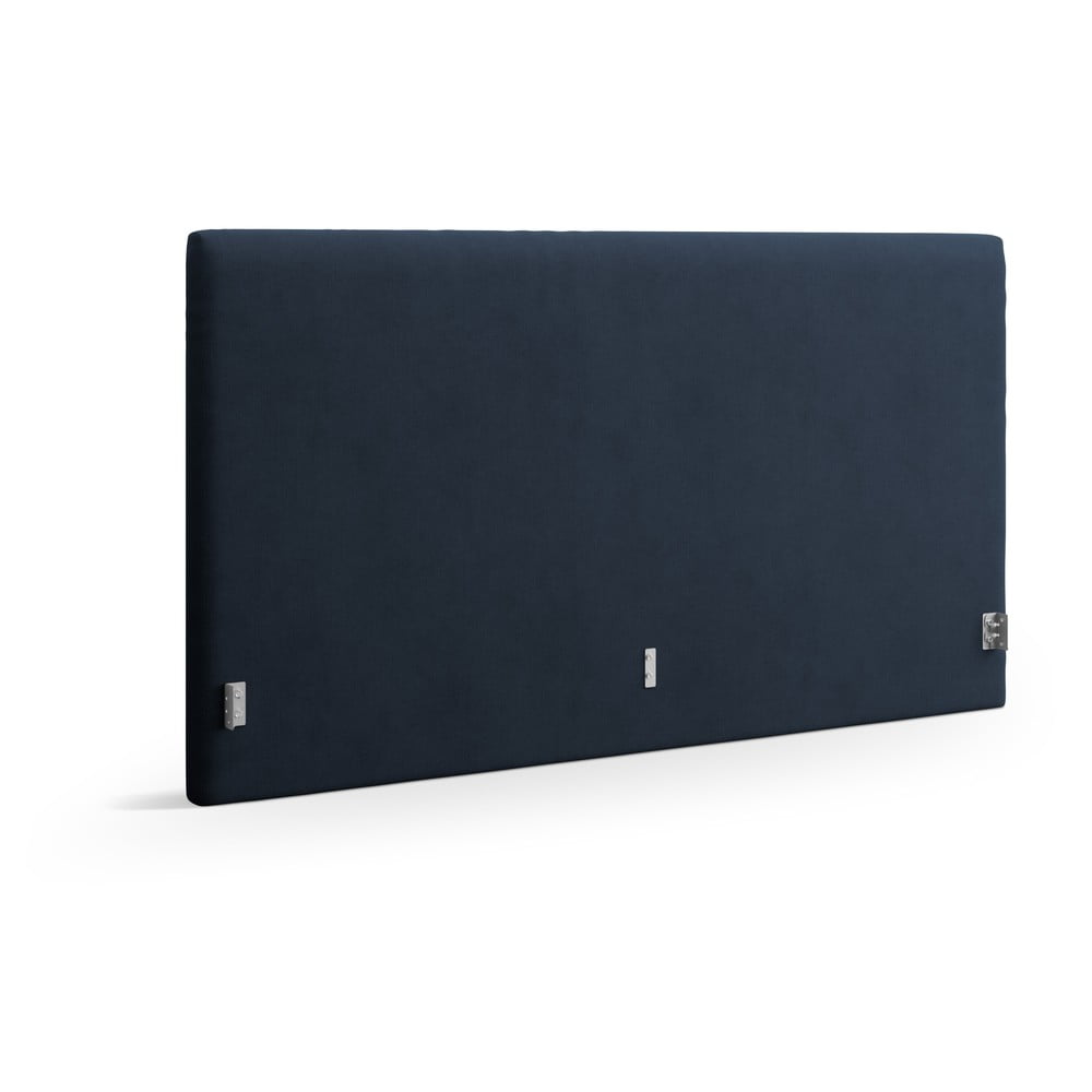 Tmavomodré čalúnené čelo postele 190,5x100 cm Remo – Micadoni