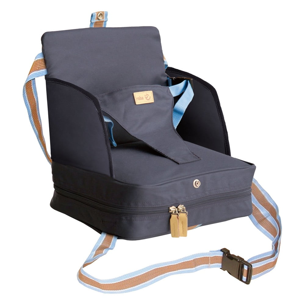 Tmavomodrý detský sedák Booster Seat – Roba