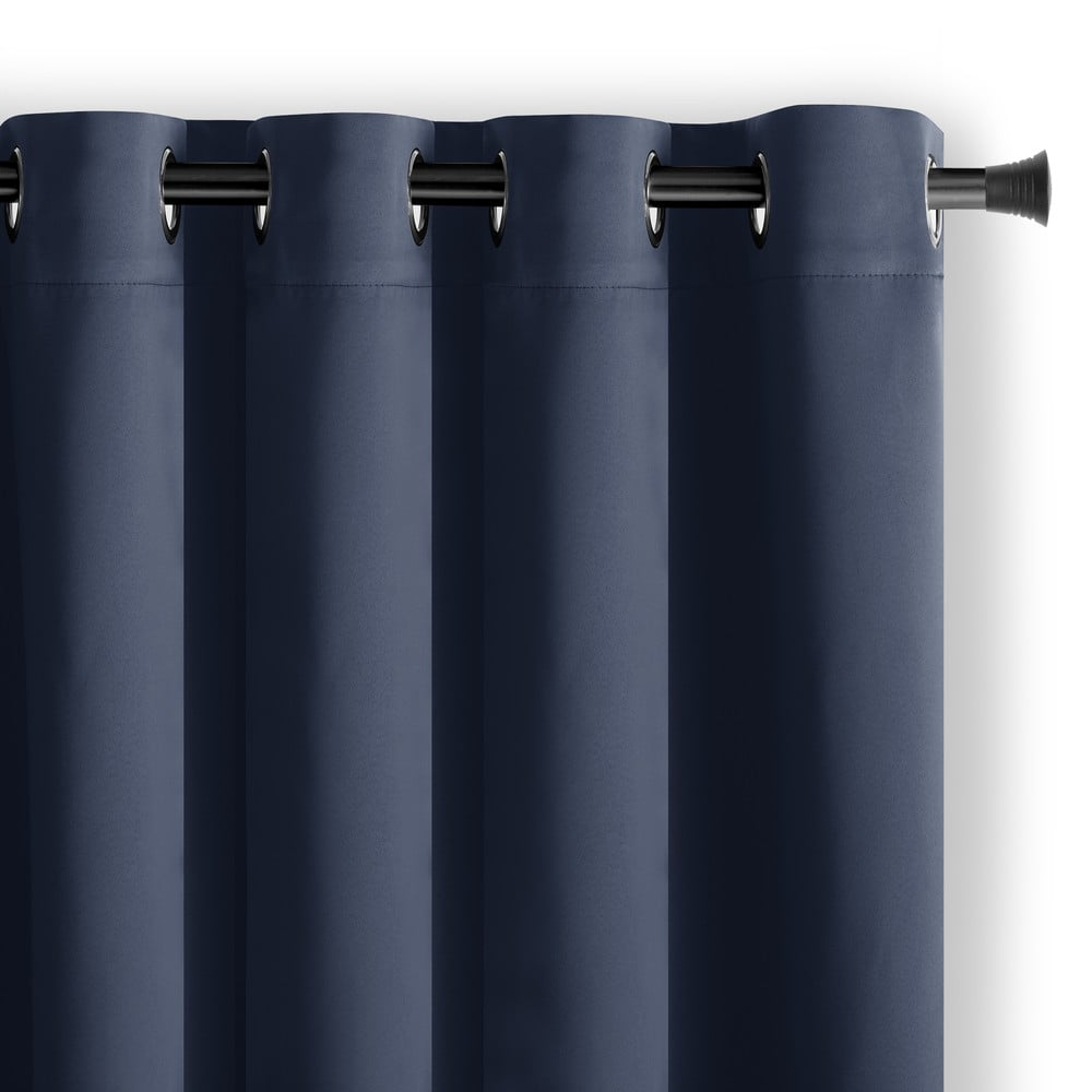 Tmavomodrý dimout záves 140x245 cm Kierra – Restilo
