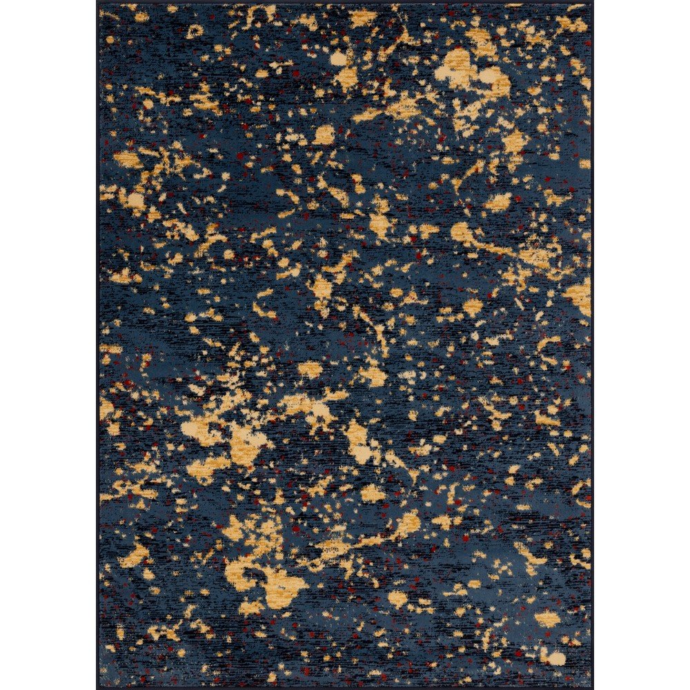 Tmavomodrý koberec 133x190 cm Tonio – FD