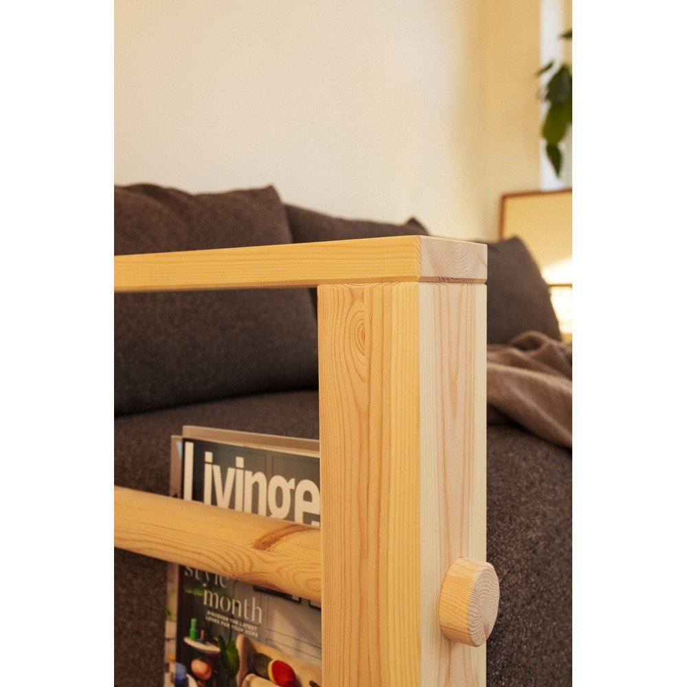 Tmavosivá pohovka 225 cm Bare – Karup – obrázok 5