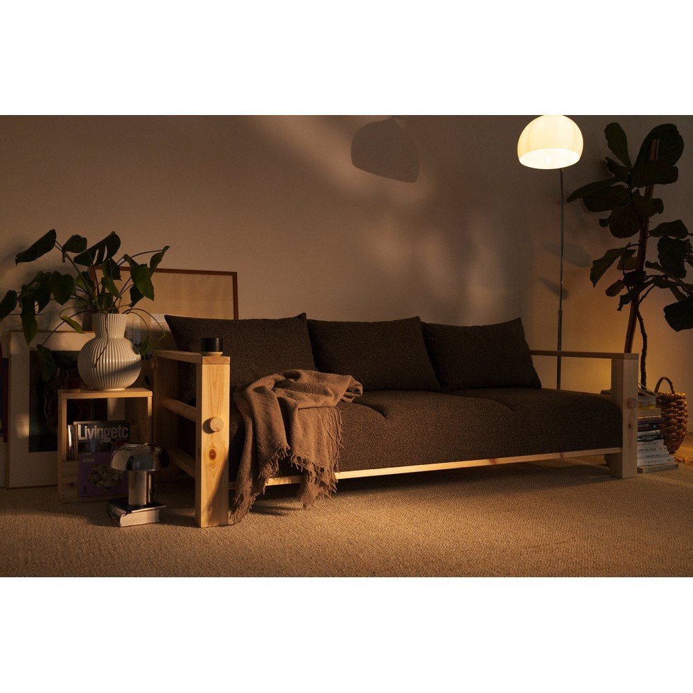 Tmavosivá pohovka 225 cm Bare – Karup – obrázok 8