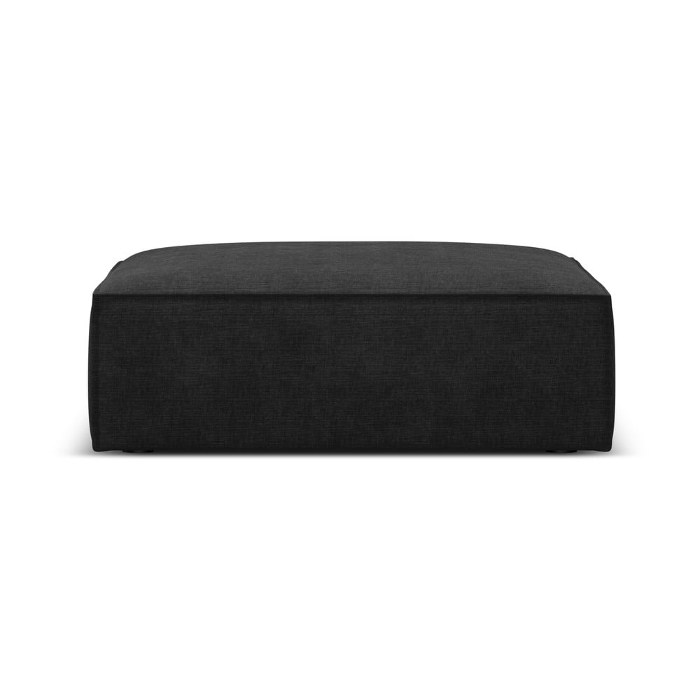 Tmavosivá ženilková podnožka Vanda – Mazzini Sofas