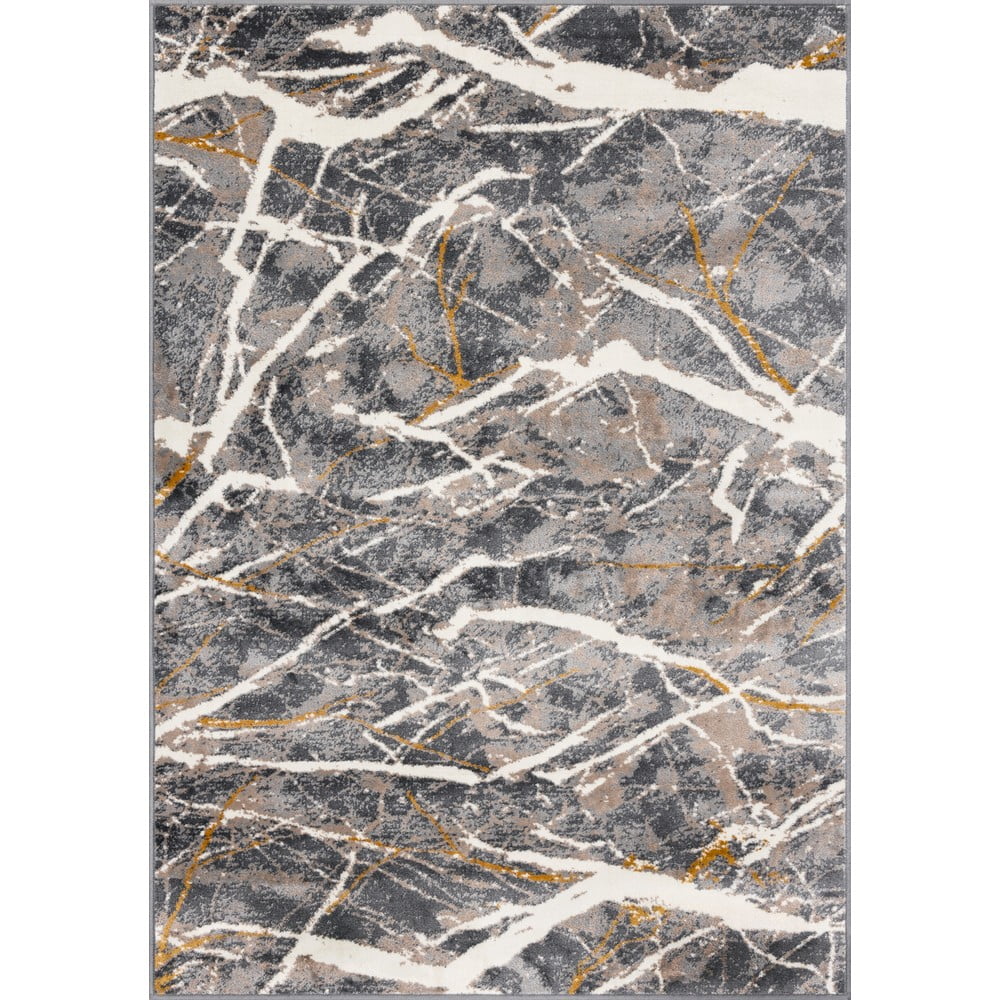 Tmavosivý koberec 133x190 cm Soft – FD