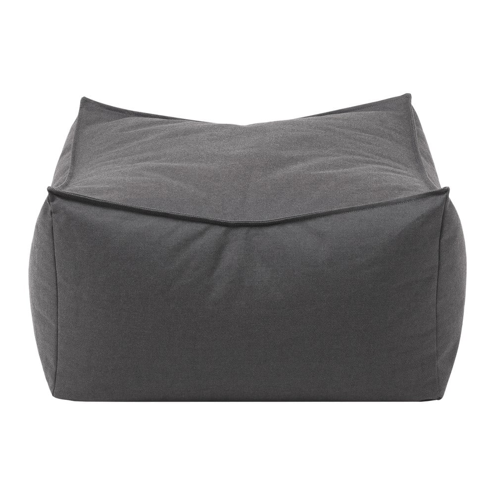 Tmavosivý zahradný puf Blomus Coal